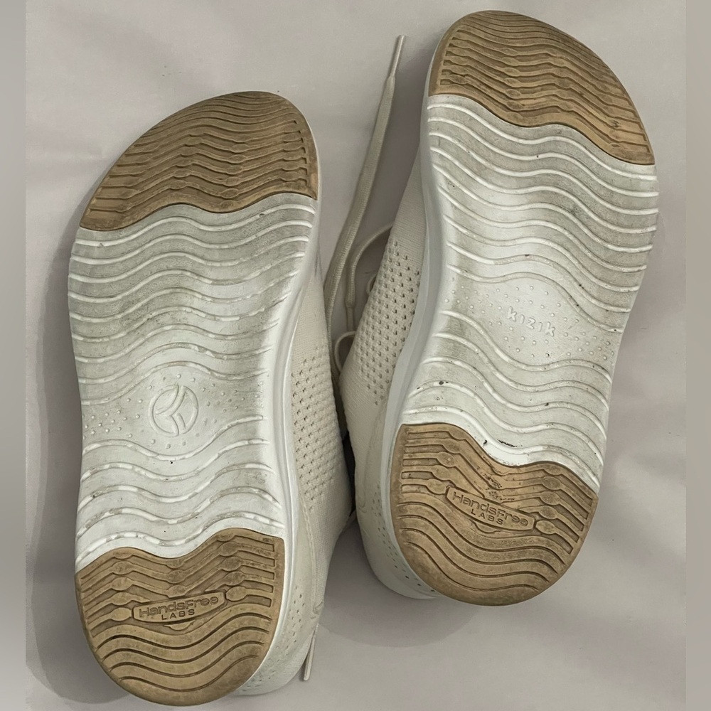 Kizik Lima women’s Cream Athletic Sneakers Size 8.5 - Picture 4 of 8